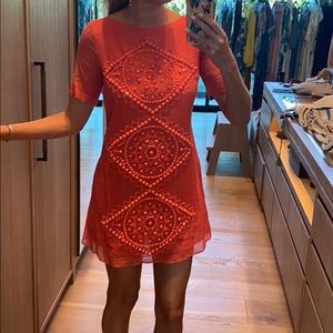 10/10 perfect KARTA Beaded cotton dress